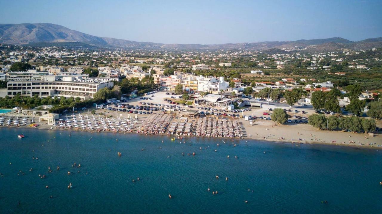 Renovated Apt 100M From Beach Wifi Ac Anavyssos Exterior photo